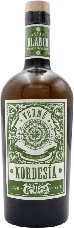 15,95 € Free Shipping | Vermouth Atlantic Galician Nordesía Blanco Spain Bottle 75 cl