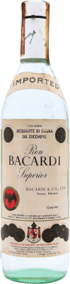 194,95 € Envoi gratuit | Rhum Bacardí Supérieur Porto Rico 70 cl Objet de Collection Non Destinée à la Consommation