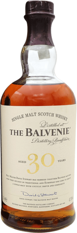 4 199,95 € Free Shipping | Whisky Single Malt Balvenie Collector's Specimen Scotland United Kingdom 30 Years Bottle 70 cl