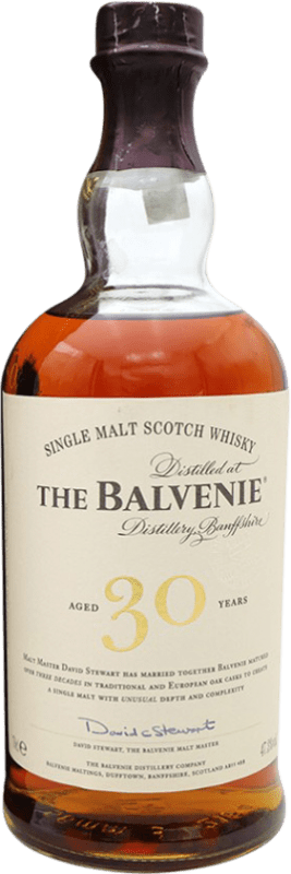 4 199,95 € Spedizione Gratuita | Whisky Single Malt Balvenie Scozia Regno Unito 30 Anni 70 cl Esemplare da Collezione Non Idoneo al Consumo