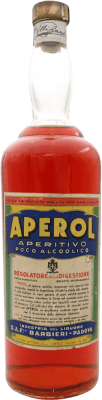 815,95 € Free Shipping | Bitter Aperitif Barbieri Aperol Italy 1 L Collector's Item Not for Consumption