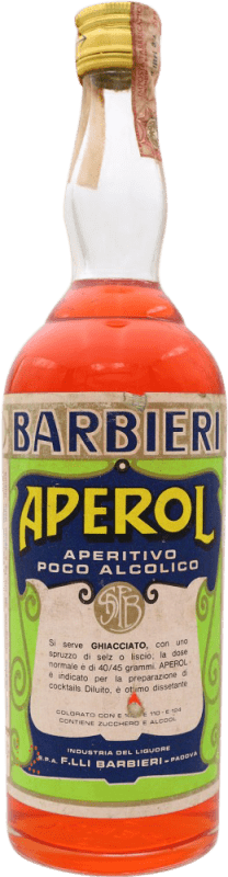 274,95 € Free Shipping | Bitter Aperitif Barbieri Aperol Italy 70 cl Collector's Item Not for Consumption