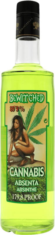25,95 € Kostenloser Versand | Absinth Bewitched Frankreich 70 cl Cannabis