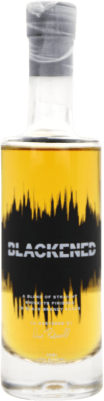 65,95 € Envío gratis | Whisky Blended Blackened Estados Unidos Botellín Miniatura 5 cl