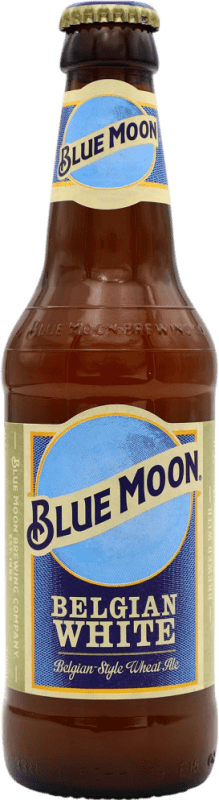 3,95 € Envoi gratuit | Bière Blue Moon Blanche États Unis Bouteille Tiers 33 cl