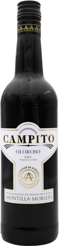 10,95 € Free Shipping | Fortified wine La Aurora Campito Oloroso D.O. Montilla-Moriles Spain Bottle 75 cl