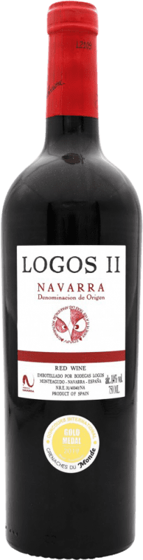 10,95 € Envoi gratuit | Vin Rouge Logos. II D.O. Navarra Espagne Bouteille 75 cl