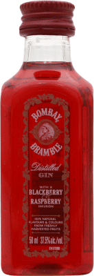 2,95 € Spedizione Gratuita | Gin Bombay Bramble Regno Unito Bottiglia Miniatura 5 cl