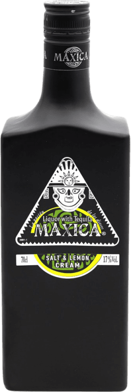 12,95 € Envío gratis | Crema de Licor Bosch Maxica Sal y Limón con Tequila España Botella 70 cl