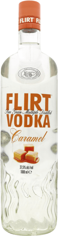 18,95 € 免费送货 | 伏特加 Bristol Flirt Caramelo 保加利亚 瓶子 1 L