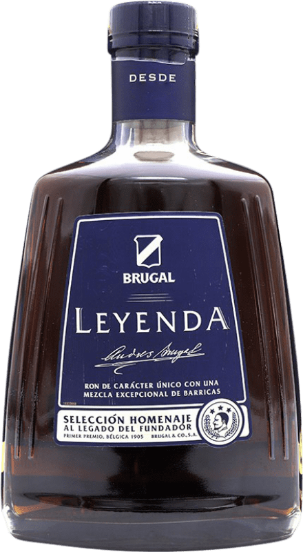 72,95 € Spedizione Gratuita | Rum Brugal Leyenda Repubblica Dominicana Bottiglia 70 cl