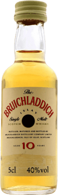 25,95 € Kostenloser Versand | Whiskey Single Malt Bruichladdich Sammlerexemplar Schottland Großbritannien 10 Jahre Miniaturflasche 5 cl