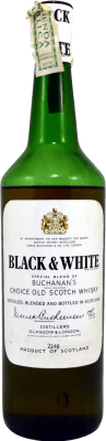 333,95 € Kostenloser Versand | Blended Whisky Buchanan's Black & White Schottland Großbritannien 75 cl