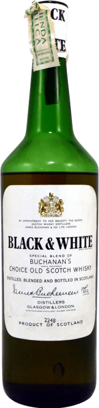 333,95 € Envío gratis | Whisky Blended Buchanan's Black & White Escocia Reino Unido Botella 75 cl