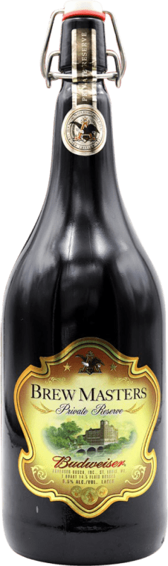 275,95 € Envío gratis | Cerveza Budweiser Brew Masters Colección Privada Reserva Estados Unidos Botella Especial 1,5 L
