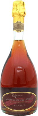 8,95 € 免费送货 | 桃红起泡酒 Caldirola Amabile — 微甜 I.G.T. Emilia Romagna 意大利 Lambrusco — 蓝布鲁斯科 75 cl