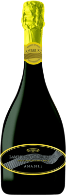 7,95 € Free Shipping | Red sparkling Caldirola I.G.T. Emilia Romagna Italy Lambrusco Bottle 75 cl