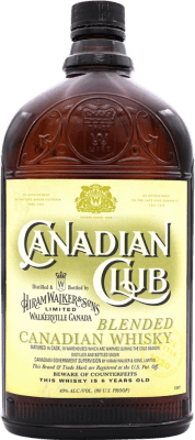 271,95 € Envoi gratuit | Blended Whisky Canadian Club Spécimen de Collection Canada 6 Ans Bouteille 70 cl