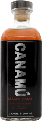 16,95 € Kostenloser Versand | Rum Canamú Mamajuana Dominikanische Republik Flasche 1 L