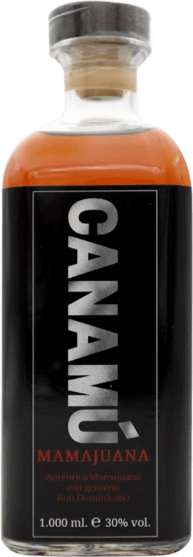 16,95 € Бесплатная доставка | Ром Canamú Mamajuana Доминиканская Респблика бутылка 1 L