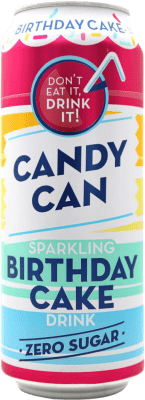 3,95 € 免费送货 | 碳酸饮料 Candy Can Birthday 美国 中号罐 50 cl Cake — 蛋糕