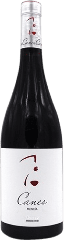 8,95 € 免费送货 | 红酒 Canes D.O. Bierzo 卡斯蒂利亚莱昂 西班牙 Mencía 瓶子 75 cl