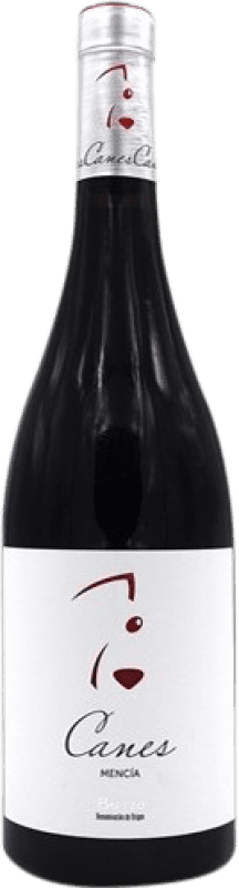 8,95 € Бесплатная доставка | Красное вино Canes D.O. Bierzo Кастилия-Леон Испания Mencía — Менсия Бутылка 75 cl