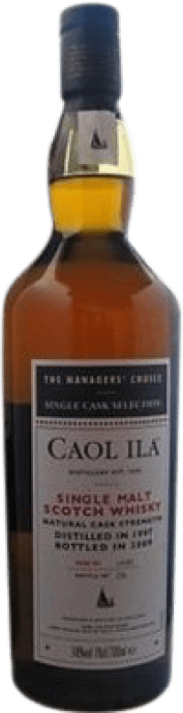 638,95 € Kostenloser Versand | Whiskey Single Malt Caol Ila The Manager's Choice Schottland Großbritannien Flasche 70 cl