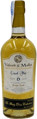 139,95 € Envio grátis | Whisky Single Malt Caol Ila Valinch & Mallet Koval Rye Escócia Reino Unido 6 Anos 70 cl
