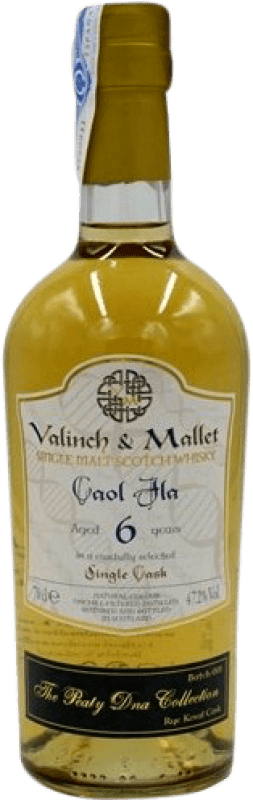 139,95 € 免费送货 | 威士忌单一麦芽威士忌 Caol Ila Valinch & Mallet Rye Koval 苏格兰 英国 6 岁 瓶子 70 cl