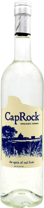 45,95 € Envio grátis | Vodca Caprock Estados Unidos Garrafa 70 cl