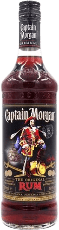 15,95 € Spedizione Gratuita | Rum Captain Morgan Black Giamaica Bottiglia 70 cl