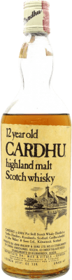 Whiskey Single Malt Cardhu 1970's Sammlerexemplar 12 Jahre 70 cl