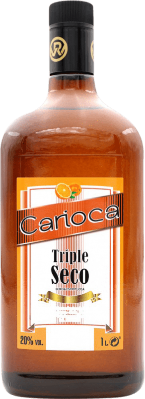 12,95 € Free Shipping | Triple Dry Carioca Brazil Bottle 1 L