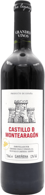 6,95 € Envoi gratuit | Vin Rouge Castillo de Montearagón D.O. Cariñena Espagne Bouteille 75 cl