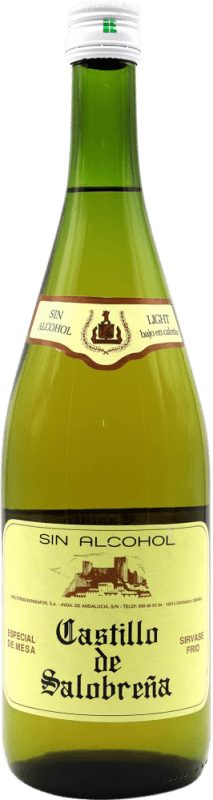 5,95 € 免费送货 | 饮料和搅拌机 Castillo de Salobreña Mosto Blanco 西班牙 瓶子 1 L 不含酒精