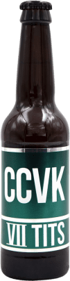 3,95 € Kostenloser Versand | Bier CCVK VII TITS Spanien Drittel-Liter-Flasche 33 cl