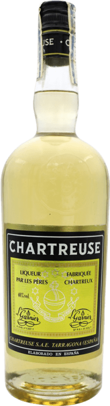 2 711,95 € Envio grátis | Licores Chartreuse Amarillo Tarragona Espécime de Colecionador França Garrafa 70 cl