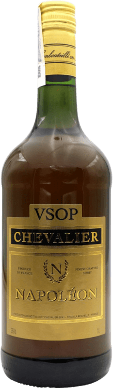 15,95 € Spedizione Gratuita | Brandy Chevalier Napoleón VSOP Francia Bottiglia 1 L