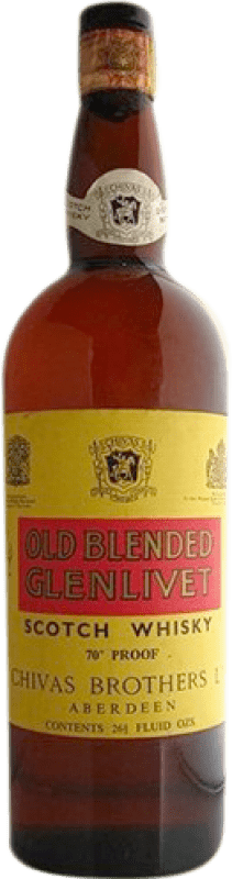 1 313,95 € Envoi gratuit | Blended Whisky Glenlivet at Chivas Brothers Old Blended Spécimen de Collection Royaume-Uni Bouteille 70 cl