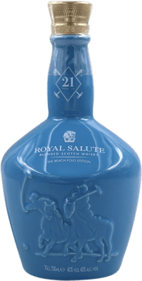 329,95 € Envoi gratuit | Blended Whisky Chivas Regal Royal Salute The Beach Polo Edition Royaume-Uni 21 Ans Bouteille 70 cl