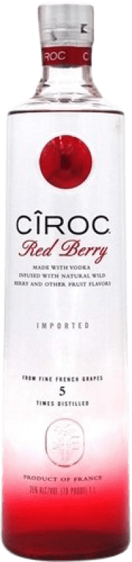 46,95 € Envío gratis | Vodka Cîroc Francia 1 L Red Berries — Frutos Rojos