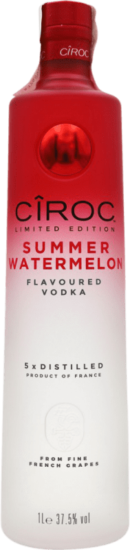 52,95 € Envio grátis | Vodca Cîroc Summer Watermelon França Garrafa 1 L