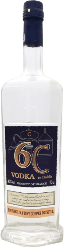 37,95 € Spedizione Gratuita | Vodka Citadelle Gin 6C Francia Bottiglia 70 cl
