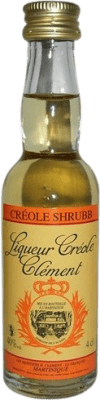 10,95 € Spedizione Gratuita | Liquori Clément Ron Créole Martinique Bottiglietta Mignon 4 cl Esemplare da Collezione Non Idoneo al Consumo