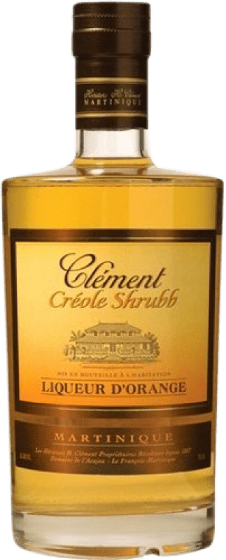 27,95 € Бесплатная доставка | Ликеры Clément Ron Créole Orange Shrubb Франция бутылка 70 cl