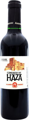 6,95 € Kostenloser Versand | Rotwein Condado de Haza Crianza — Kurze Fassreifung D.O. Ribera del Duero Spanien Halbflasche 37 cl