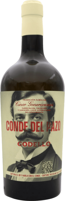 15,95 € Бесплатная доставка | Белое вино Conde del Pazo D.O. Valdeorras Испания Godello — Годельо Бутылка 75 cl