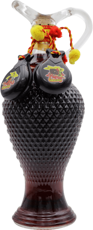 9,95 € Envio grátis | Sangria Limonada de Vinho Corrida de Toros Jarra Caneca Espanha 75 cl