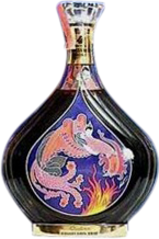 2 035,95 € Free Shipping | Cognac Courvoisier Erte Nº 3 Collector's Specimen A.O.C. Cognac France Bottle 70 cl